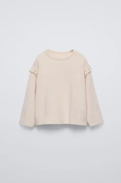 Niños ZARA 1½ - 6 Años·Camisetas|1½ - 6 Años·Total Look<CAMISETA SOFT TOUCH VOLANTES