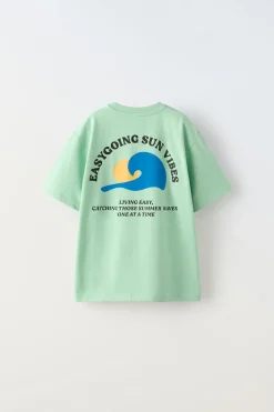 Niños ZARA 6 - 14 Años·Camisetas<CAMISETA SUN VIBES
