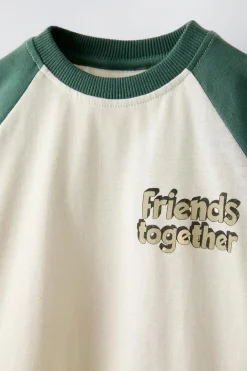 Niños ZARA 1½ - 6 Años·Camisetas|1½ - 6 Años·Camisetas<CAMISETA TEXTO
