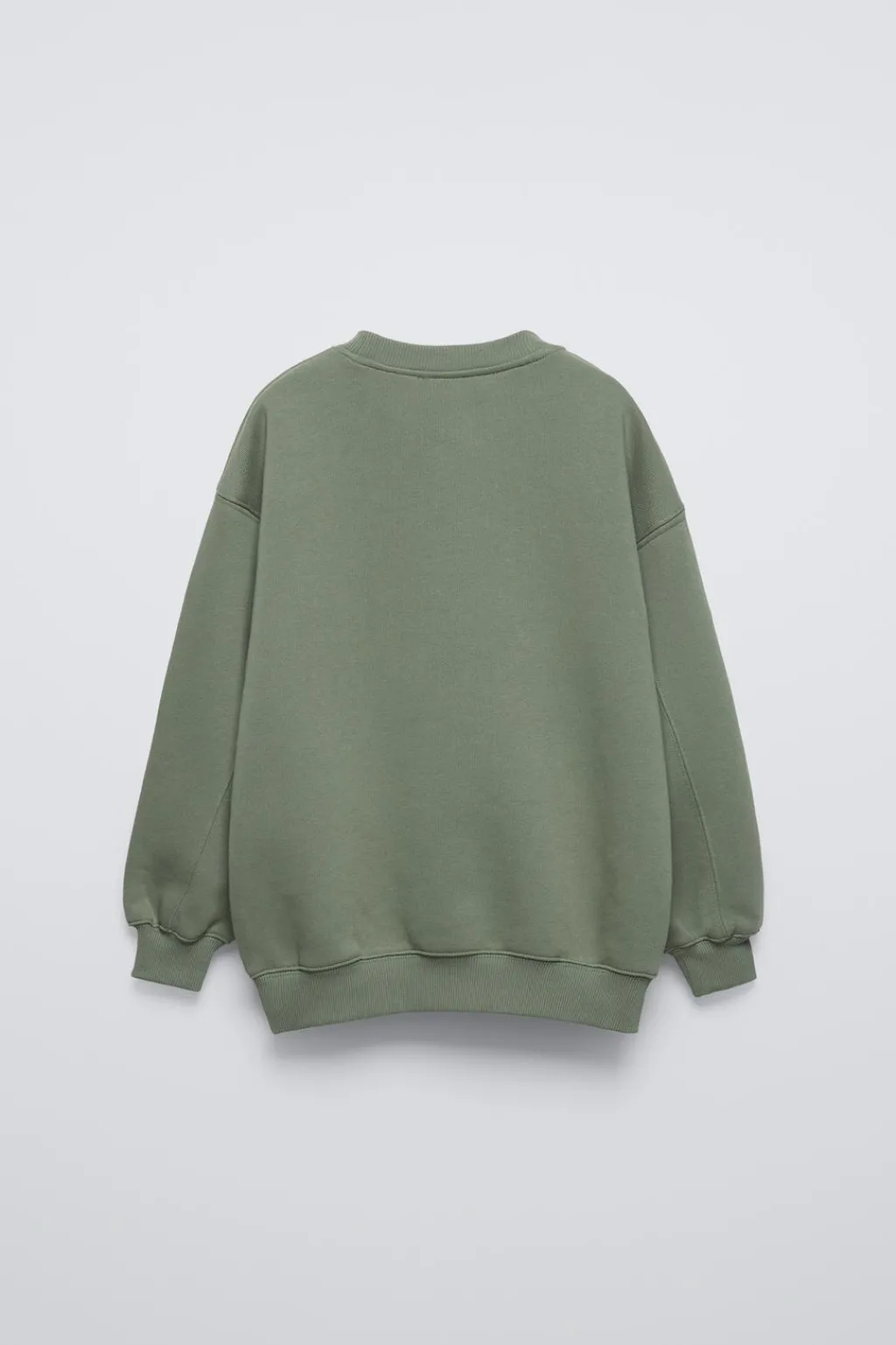 Niños ZARA 6 - 14 Años·Sudaderas<CAMISETA TEXTO FLOCK