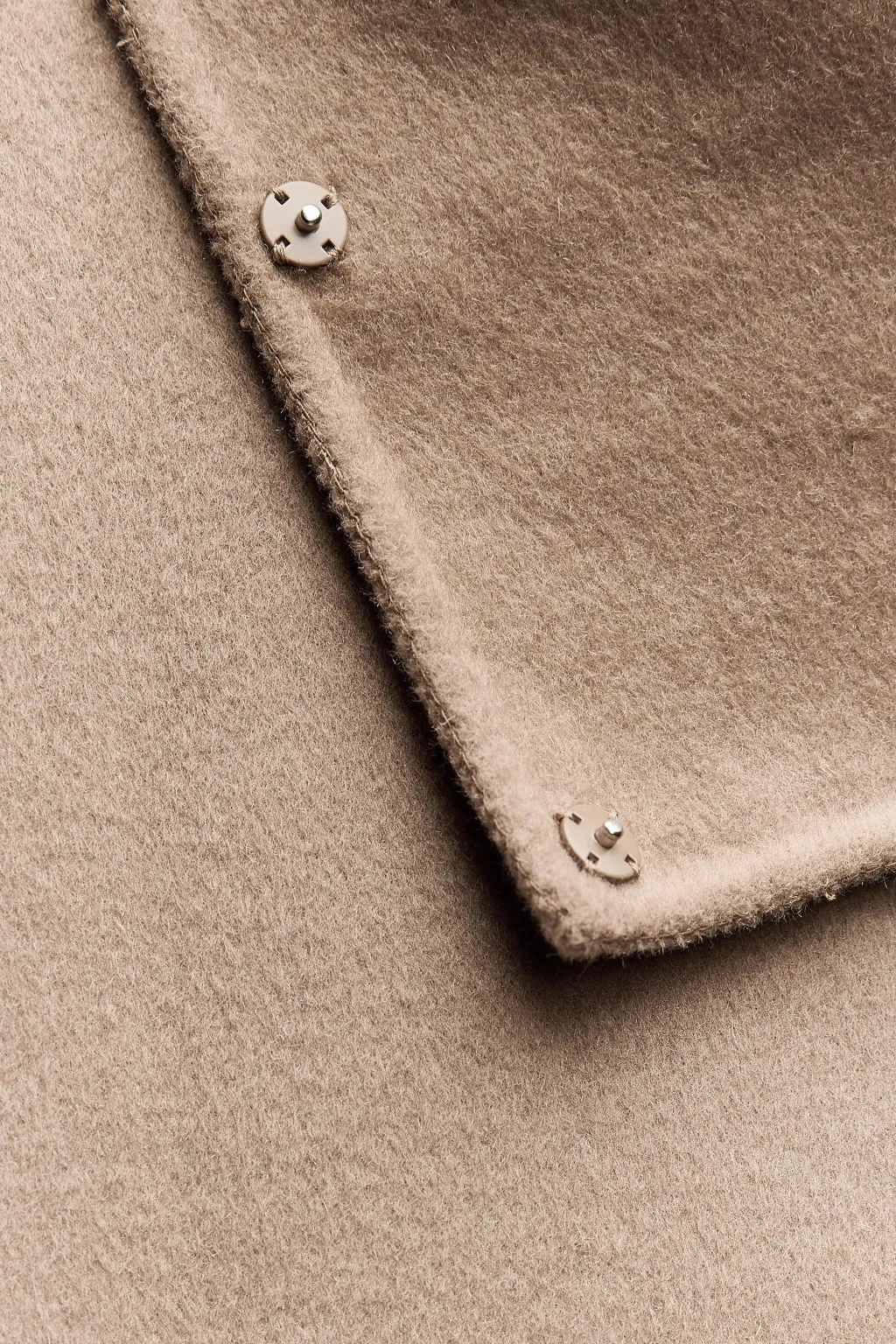 Online CAPA ASIMÉTRICA CON LANA FLECOS Mujer Abrigos / Anoraks|Chaquetas / Cazadoras