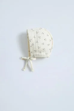 Niños ZARA 0 - 6 Meses·Básicos|Accesorios / Zapatos / 0 - 14 Años<CAPOTA ACOLCHADA FLORES