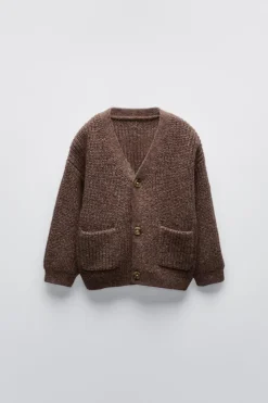 Niños ZARA 1½ - 6 Años·Punto|1½ - 6 Años·Punto<CARDIGAN PUNTO BOLSILLOS