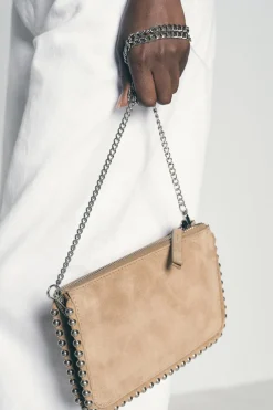 Best CARTERA BANDOLERA SERRAJE TACHAS Mujer Bolsos