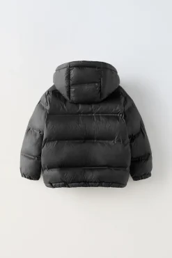 Niños ZARA 1½ - 6 Años·Abrigos|6 - 18 Meses·Abrigos / Buzos<CAZADORA ACOLCHADA CAPUCHA