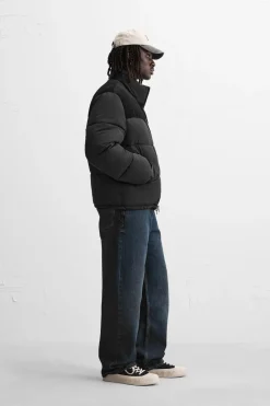 New CAZADORA ACOLCHADA COMBINADO PANA Hombre Plumíferos