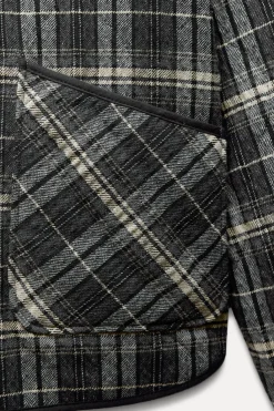 Clearance CAZADORA ACOLCHADA CUADROS Mujer Chaquetas / Cazadoras