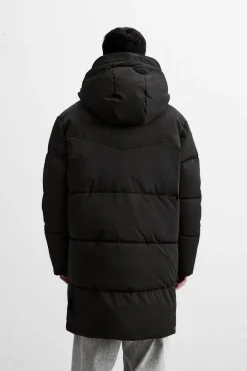 Fashion CAZADORA ACOLCHADA LARGA Hombre Cazadoras|Abrigos / Gabardinas