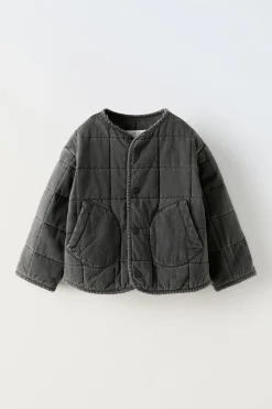Niños ZARA 1½ - 6 Años·Abrigos|6 - 18 Meses·Abrigos / Buzos<CAZADORA ACOLCHADA LAVADA