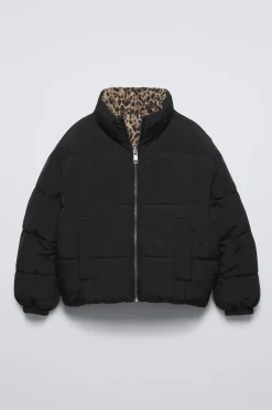 Niños ZARA 6 - 14 Años·Abrigos<CAZADORA ANIMAL PRINT REVERSIBLE