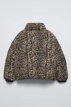 Niños ZARA 6 - 14 Años·Abrigos<CAZADORA ANIMAL PRINT REVERSIBLE