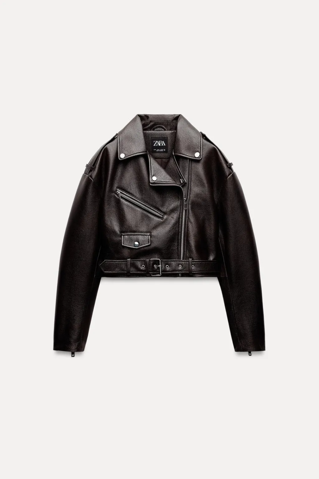 Sale CAZADORA BIKER EFECTO PIEL Mujer Chaquetas / Cazadoras