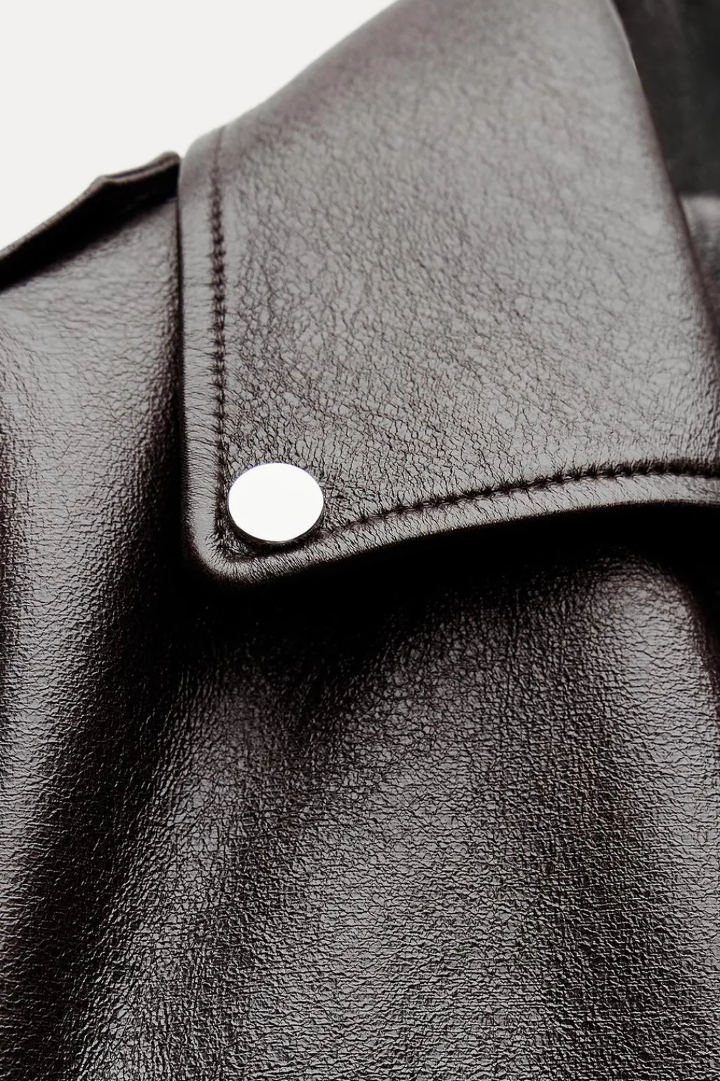 Sale CAZADORA BIKER EFECTO PIEL Mujer Chaquetas / Cazadoras