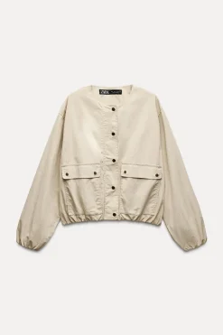 New CAZADORA BOLSILLOS Mujer Chaquetas / Cazadoras