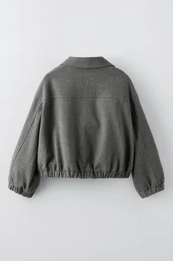 Niños ZARA 6 - 14 Años·Abrigos|6 - 14 Años·Total Look<CAZADORA BOMBER CREMALLERA