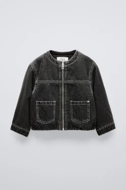Niños ZARA 1½ - 6 Años·Jeans / Denim|1½ - 6 Años·Total Look<CAZADORA BOMBER DENIM