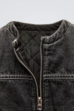 Niños ZARA 1½ - 6 Años·Jeans / Denim|1½ - 6 Años·Total Look<CAZADORA BOMBER DENIM
