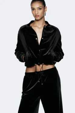 Sale CAZADORA BOMBER TERCIOPELO Mujer Chaquetas / Cazadoras