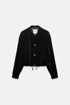 Sale CAZADORA BOMBER TERCIOPELO Mujer Chaquetas / Cazadoras