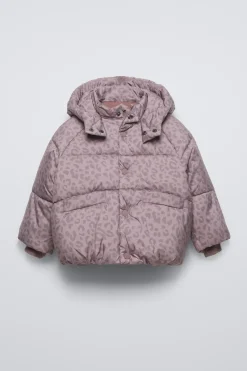 Niños ZARA 6 - 18 Meses·Abrigos / Buzos<CAZADORA CAPUCHA ANIMAL PRINT