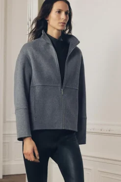 Hot CAZADORA CON LANA ZW COLLECTION Mujer Chaquetas / Cazadoras