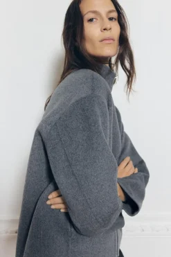 Hot CAZADORA CON LANA ZW COLLECTION Mujer Chaquetas / Cazadoras
