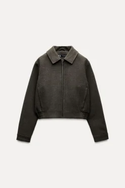 Sale CAZADORA CORTA CREMALLERA Mujer Chaquetas / Cazadoras