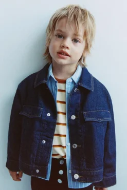 Niños ZARA 1½ - 6 Años·Jeans / Denim|1½ - 6 Años·Abrigos<CAZADORA DENIM