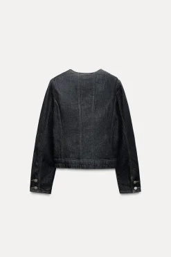 Fashion CAZADORA DENIM ZW COLLECTION Mujer Chaquetas / Cazadoras
