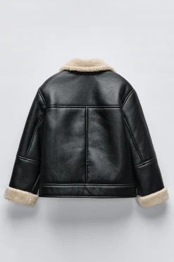 Niños ZARA 6 - 14 Años·Abrigos<CAZADORA DOBLE FAZ