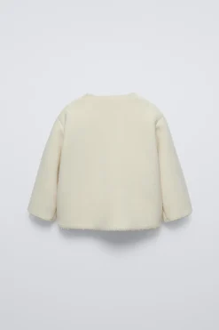 Niños ZARA 0 - 6 Meses·Sacos / Buzos|6 - 18 Meses·Abrigos / Buzos<CAZADORA DOBLE FAZ