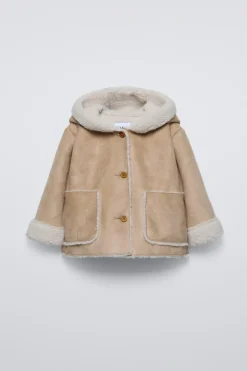 Niños ZARA 0 - 6 Meses·Sacos / Buzos|6 - 18 Meses·Abrigos / Buzos<CAZADORA DOBLE FAZ