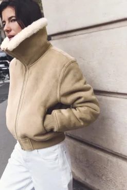 Best CAZADORA DOBLE FAZ BAJO RIB Mujer Chaquetas / Cazadoras
