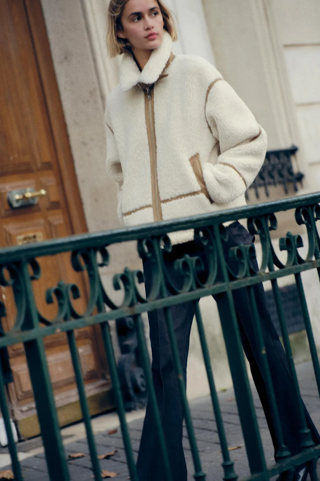 Discount CAZADORA DOBLE FAZ BORREGUITO Mujer Abrigos / Anoraks|Chaquetas / Cazadoras