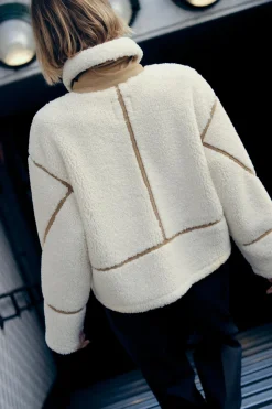 Discount CAZADORA DOBLE FAZ BORREGUITO Mujer Abrigos / Anoraks|Chaquetas / Cazadoras