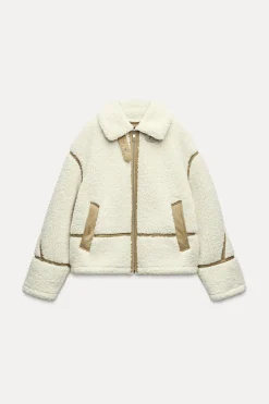 Discount CAZADORA DOBLE FAZ BORREGUITO Mujer Abrigos / Anoraks|Chaquetas / Cazadoras