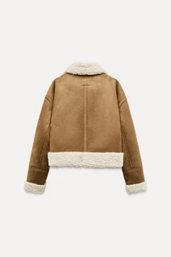 Online CAZADORA DOBLE FAZ CREMALLERA CENTRAL Mujer Chaquetas / Cazadoras