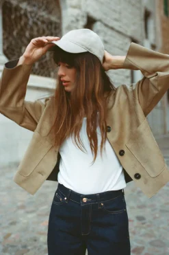 Sale CAZADORA EFECTO ANTE Mujer Chaquetas / Cazadoras