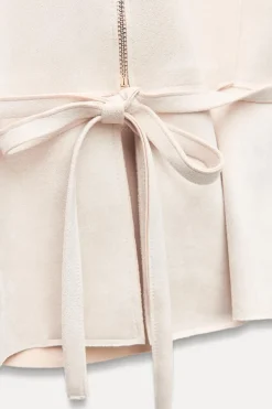 Outlet CAZADORA EFECTO ANTE PEPLUM Mujer Chaquetas / Cazadoras