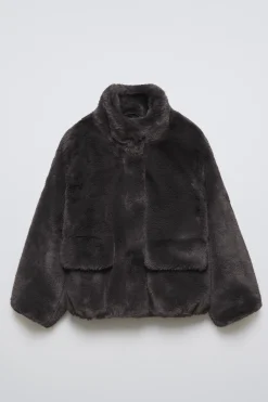 Niños ZARA 6 - 14 Años·Abrigos<CAZADORA EFECTO PELO