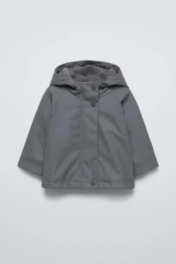Niños ZARA 1½ - 6 Años·Abrigos|0 - 6 Meses·Sacos / Buzos<CAZADORA ENGOMADA WATER RESISTANT