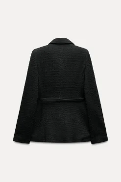 New CAZADORA ESTRUCTURA CINTURÓN Mujer Chaquetas / Cazadoras