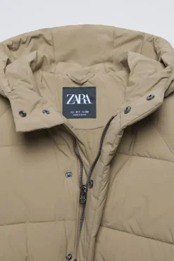 Niños ZARA 6 - 14 Años·Abrigos<CAZADORA LARGA ACOLCHADA