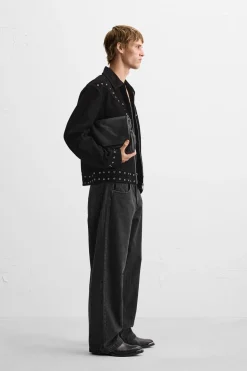Clearance CAZADORA PIEL ANTE Hombre Piel