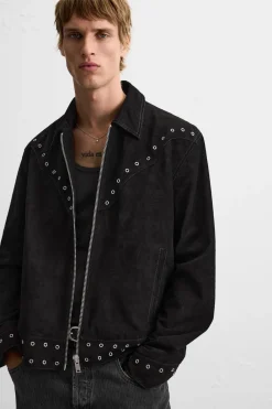 Clearance CAZADORA PIEL ANTE Hombre Piel