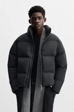 Outlet CAZADORA PLUMÍFERO 100% PLUMA Hombre Plumíferos