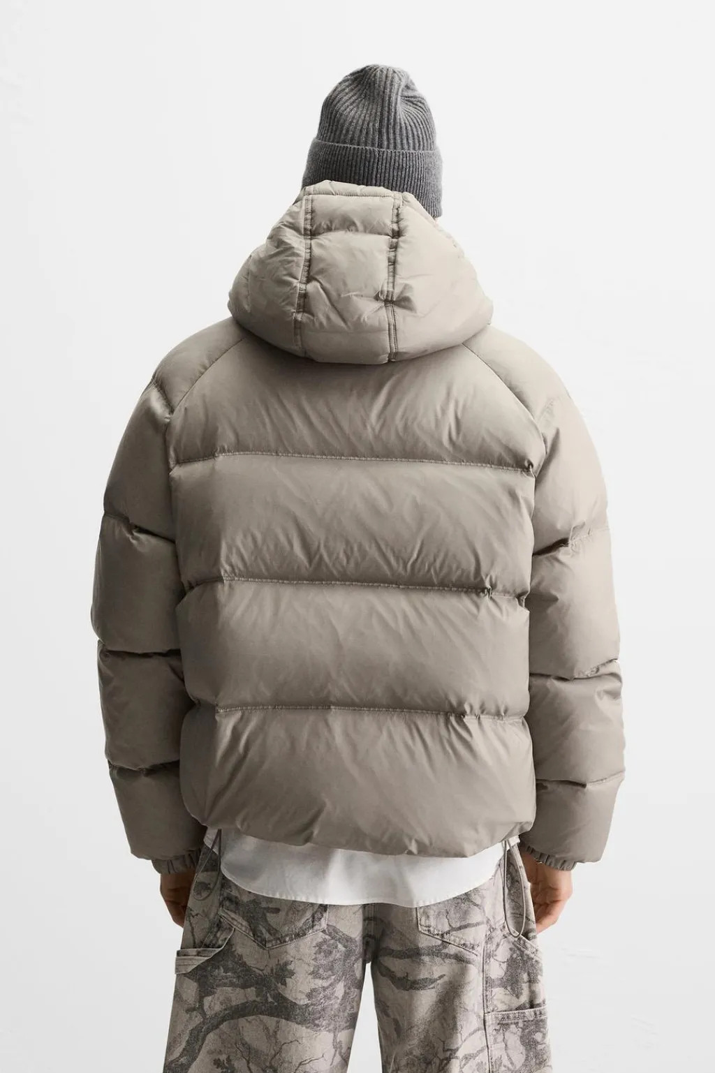 New CAZADORA PLUMÍFERO 100% PLUMA X ALL CAPS STUDIO Hombre Plumíferos
