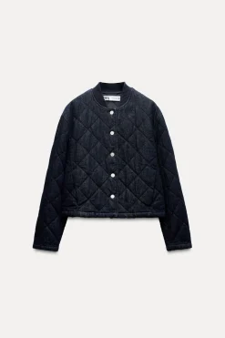 Hot CAZADORA Z1975 ACOLCHADA DENIM Mujer Chaquetas / Cazadoras