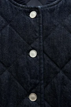 Hot CAZADORA Z1975 ACOLCHADA DENIM Mujer Chaquetas / Cazadoras