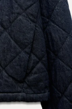Hot CAZADORA Z1975 ACOLCHADA DENIM Mujer Chaquetas / Cazadoras